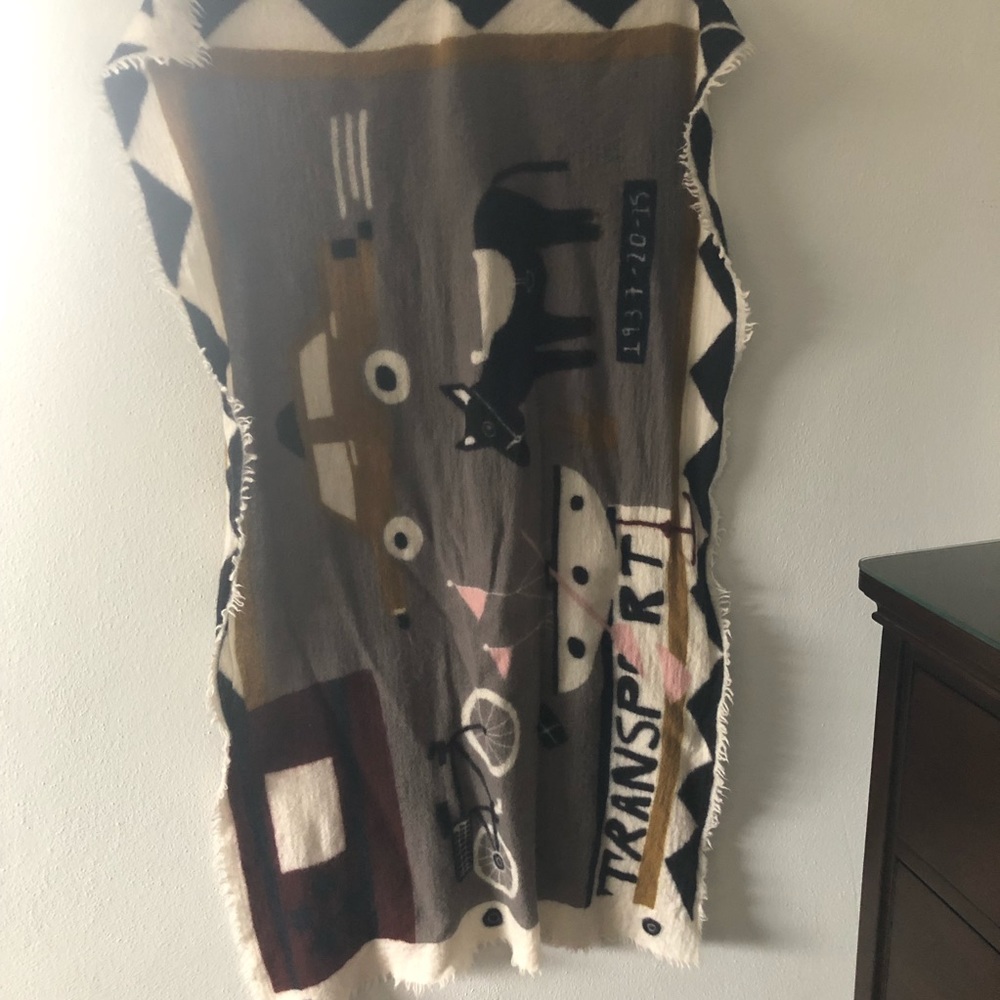 Madewell wool blanket scarf